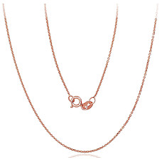 Auksinė grandinėlė Anchor 1 mm, 40, 1.54 g, Raudonas Auksas 585 praba