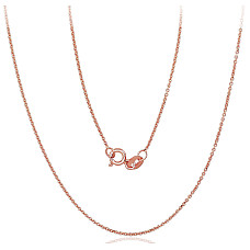 Auksinė grandinėlė Anchor 1 mm, 42, 1.61 g, Raudonas Auksas 585 praba