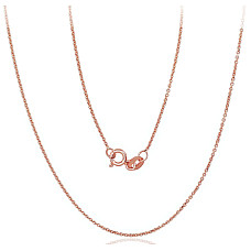 Auksinė grandinėlė Anchor 1 mm, 47, 1.74 g, Raudonas Auksas 585 praba