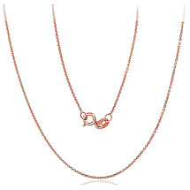 Auksinė grandinėlė Anchor 1 mm, 47, 1.78 g, Raudonas Auksas 585 praba