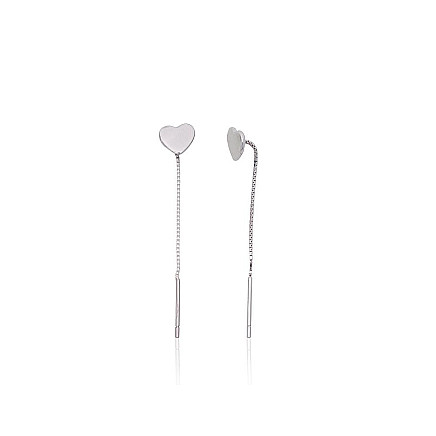 Aussagai ir kiti auskarai,  - Sidabriniai auskarai, 0.6 g, Sidabras 925 praba, rodis (padengti)