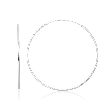 Auskarai-žiedai,  - Sidabriniai auskarai –žiedai, 2.5 g, Sidabras 925 praba