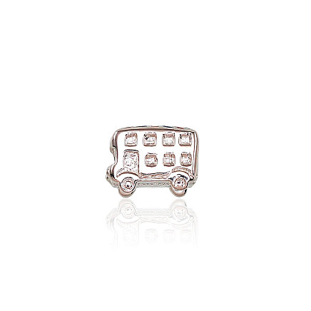 Charms  kolekcija,  - Sidabrinis pakabukas, 2.7 g, Sidabras 925 praba, rodis (padengti), Juvelyrinė emalė