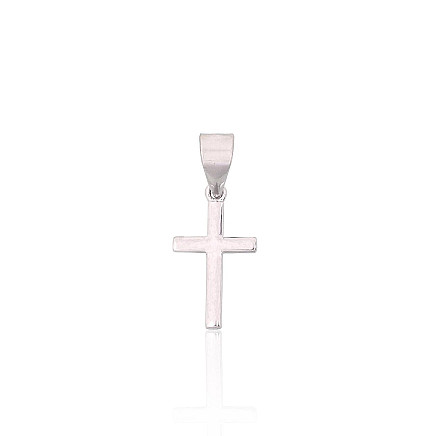 Kryžiai  ir ikonos,  - Sidabrinis pakabukas, 0.4 g, Sidabras 925 praba, rodis (padengti)