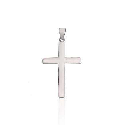 Kryžiai  ir ikonos,  - Sidabrinis pakabukas, 1.6 g, Sidabras 925 praba, rodis (padengti)