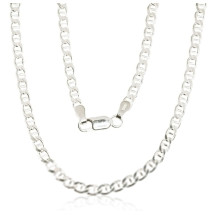Sidabrinė grandinėlė Marina 3 mm, briaunų apdirbimas deimantu, Sidabras 925 praba