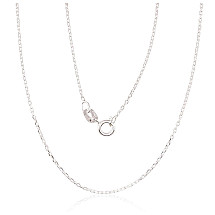 Sidabrinė grandinėlė Anchor 1 mm , briaunų apdirbimas deimantu, 42, 1.4 g, Sidabras 925 praba