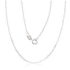 Sidabrinė grandinėlė Anchor 1 mm , briaunų apdirbimas deimantu, 42, 1.4 g, Sidabras 925 praba
