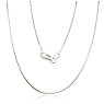Sidabrinė grandinėlė Snake 1.1 mm, Sidabras 925 praba