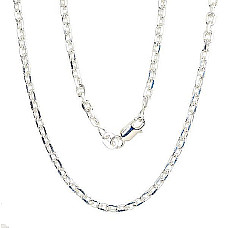 Sidabrinė grandinėlė Anchor 3 mm , briaunų apdirbimas deimantu, 70, 13.6 g, Sidabras 925 praba