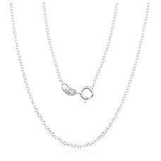 Sidabrinė grandinėlė Anchor round 1,1 mm, 38, 2 g, Sidabras 925 praba