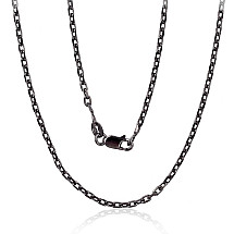 Sidabrinė grandinėlė Anchor 2.1 mm , briaunų apdirbimas deimantu, 50, 6.3 g, Sidabras 925 praba, rodis (padengti)