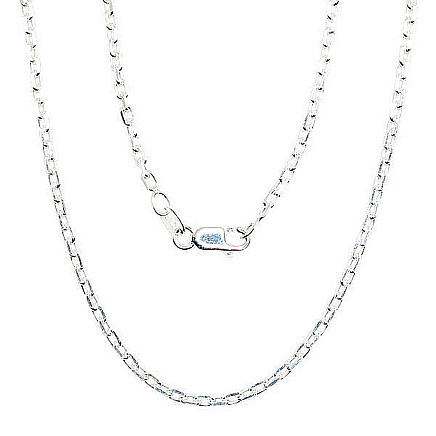 Grandinėlės,  - Sidabrinė grandinėlė Anchor 2.1 mm , briaunų apdirbimas deimantu, 45, 5.8 g, Sidabras 925 praba