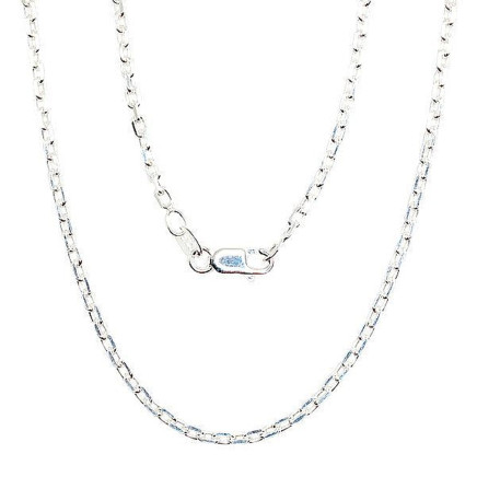 Grandinėlės,  - Sidabrinė grandinėlė Anchor 2.1 mm , briaunų apdirbimas deimantu, 70, 8.9 g, Sidabras 925 praba