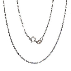 Sidabrinė grandinėlė Anchor 1.2 mm , briaunų apdirbimas deimantu, 50, 3.1 g, Sidabras 925 praba, rodis (padengti)