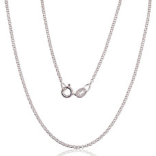 Sidabrinė grandinėlė Rollo 1 mm, 42, 2.3 g, Sidabras 925 praba