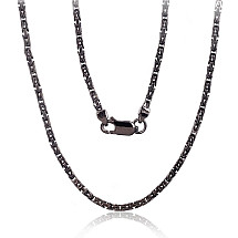 Sidabrinė grandinėlė Bizantine 2.1 mm, 50, 12 g, Sidabras 925 praba, rodis (padengti)