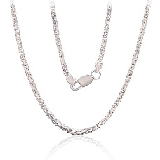 Sidabrinė grandinėlė Bizantine 2.1 mm, 55, 19.6 g, Sidabras 925 praba