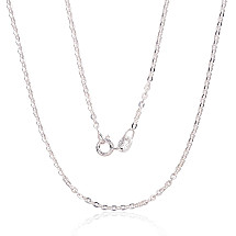 Sidabrinė grandinėlė Anchor round 2 mm , briaunų apdirbimas deimantu, 50, 3.5 g, Sidabras 925 praba