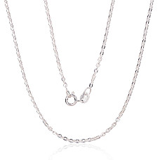 Sidabrinė grandinėlė Anchor round 2 mm , briaunų apdirbimas deimantu, 55, 3.7 g, Sidabras 925 praba