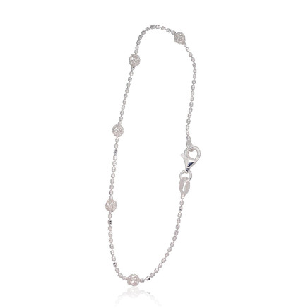 Apyrankės,  - Sidabrinės apyrankės, 18, 2.1 g, Sidabras 925 praba