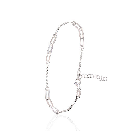 Apyrankės,  - Sidabrinės apyrankės, 17, 2.5 g, Sidabras 925 praba, Reguliuojamas ilgis