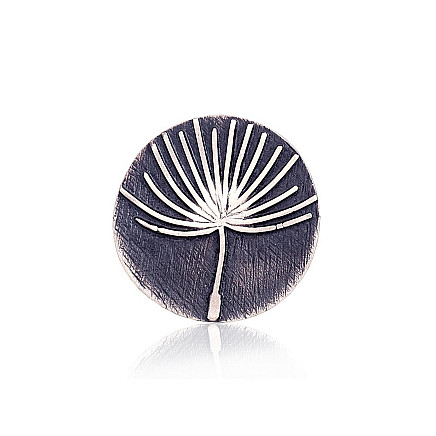 Sagės,  - Sidabrinė sagė, 11.4 g, Sidabras 925 praba, oksidas (padengti)