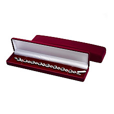 Priedai juvelyriniams, spalva: Vyšninis, 21.5 x 4.8 x 2.4 mm