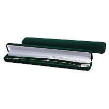 Priedai juvelyriniams, spalva: Žalias, 23.5 x 3.1 x 2.3 mm