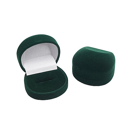 Žiedas / Auskarai / Pakabukas,  - Priedai juvelyriniams, spalva: Žalias, 5.4 x 4.8 x 3.8 mm
