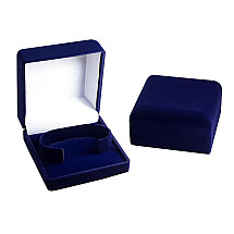 Priedai juvelyriniams, spalva: Tamsiai mėlynas, 9 x 9 x 4.8 mm
