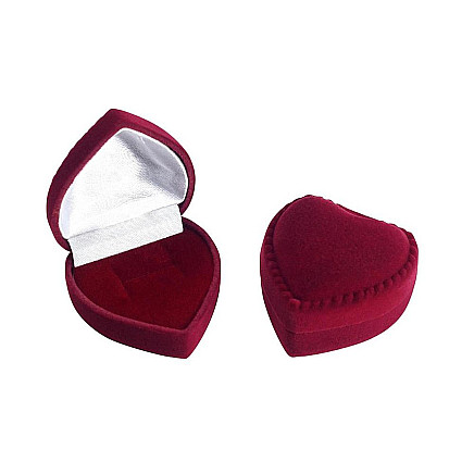 Žiedas / Auskarai / Pakabukas,  - Priedai juvelyriniams, spalva: Vyšninis, 5.2 x 5 x 3.5 mm
