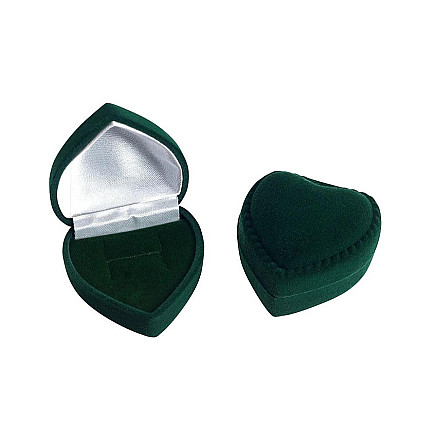 Žiedas / Auskarai / Pakabukas,  - Priedai juvelyriniams, spalva: Žalias, 5.2 x 5 x 3.5 mm