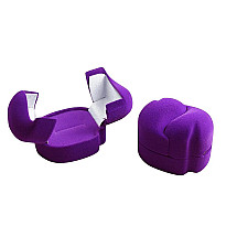 Priedai juvelyriniams, spalva: Violetinis, 5.6 x 4.2 x 4.1 mm