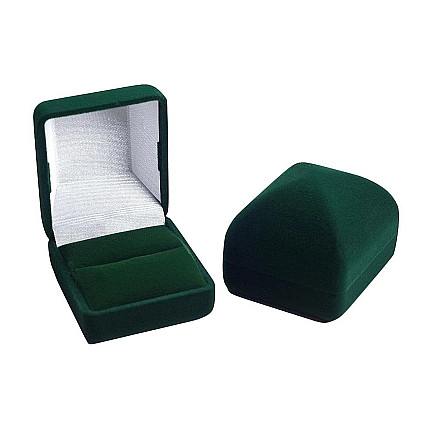 Pakabukas + Grandinėlė / Pakabukas + Auskarai,  - Priedai juvelyriniams, spalva: Žalias, 4.9 x 5.4 x 4.1 mm