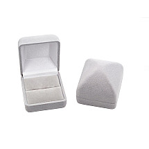 Priedai juvelyriniams, spalva: Pilkas, 4.9 x 5.4 x 4.1 mm