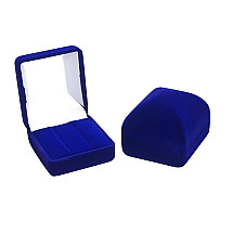 Priedai juvelyriniams, spalva: Mėlynas, 4.9 x 5.4 x 4.1 mm