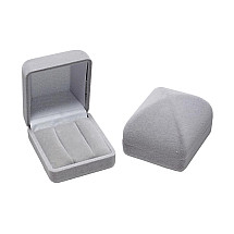 Priedai juvelyriniams, spalva: Pilkas, 4.9 x 5.4 x 4.1 mm