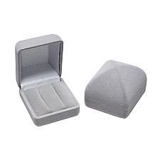 Priedai juvelyriniams, spalva: Pilkas, 4.9 x 5.4 x 4.1 mm