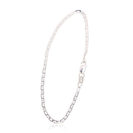 Sidabrinė grandinėlė Marina 2 mm, briaunų apdirbimas deimantu, Sidabras 925 praba