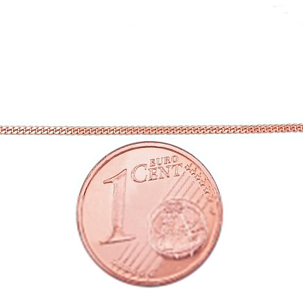 Auksinė grandinėlė Curb 1 mm , briaunų apdirbimas deimantu, 40, 1.41 g, Raudonas Auksas 585 praba, - 1400027927059 Grandinėlės, - Auksinė grandinėlė Curb 1 mm , briaunų apdirbimas deimantu, 40, 1.41 g, Raudonas Auksas 585 praba