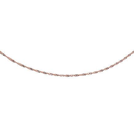 Auksinė grandinėlė Singapore 1.5 mm , briaunų apdirbimas deimantu, 42, 1.68 g, Raudonas Auksas 585 praba, - 1400046000351 Grandinėlės, - Auksinė grandinėlė Singapore 1.5 mm , briaunų apdirbimas deimantu, 42, 1.68 g, Raudonas Auksas 585 praba