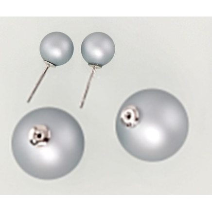 Sidabriniai auskarai –pusetai, Sidabras 925 praba, Plastikiniai, - 2201136692758 Pusetai, - Sidabriniai auskarai –pusetai, Sidabras 925 praba, Plastikiniai