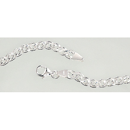 Grandinėlės,  - Sidabrinė grandinėlė Crandmother 4,9 mm , briaunų apdirbimas deimantu, 60, 18.6 g, Sidabras 925 praba