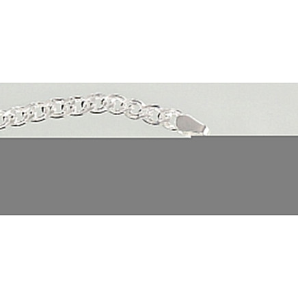 Grandinėlės,  - Sidabrinė grandinėlė Crandmother 3.1 mm , briaunų apdirbimas deimantu, 55, 9.7 g, Sidabras 925 praba