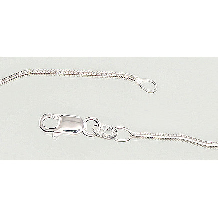 Sidabrinė grandinėlė Snake 1,5 mm, 42, 3.5 g, Sidabras 925 praba, - 2400081966413 Grandinėlės, - Sidabrinė grandinėlė Snake 1,5 mm, 42, 3.5 g, Sidabras 925 praba