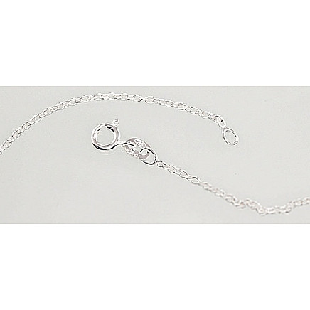 Grandinėlės,  - Sidabrinė grandinėlė Anchor round 1,1 mm, 42, 2.1 g, Sidabras 925 praba
