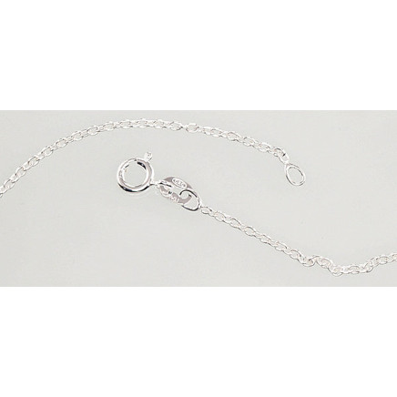 Grandinėlės,  - Sidabrinė grandinėlė Anchor round 1,1 mm, 50, 2.4 g, Sidabras 925 praba