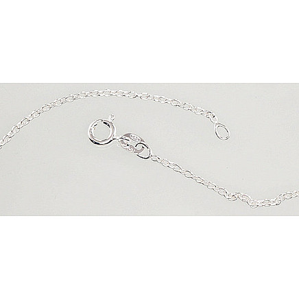 Grandinėlės,  - Sidabrinė grandinėlė Anchor round 1,1 mm, 50, 2.5 g, Sidabras 925 praba