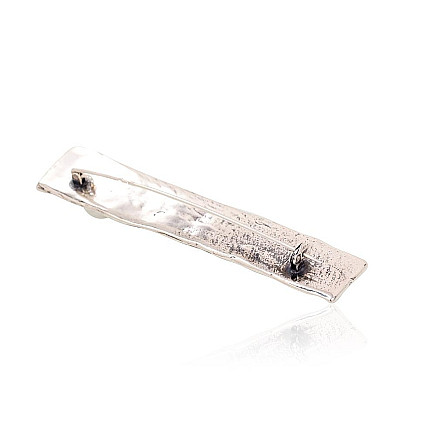 Sagės,  - Sidabrinė sagė, 13.1 g, Sidabras 925 praba, oksidas (padengti), Perlai